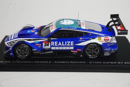 1:43 SPARK SGT059 Nissan Z Realize Corporation Advan Condo Racing #24 Super GT GT500