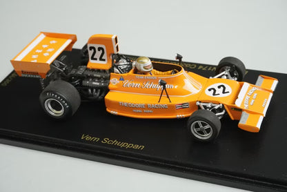1:43 SPARK RS1781 Ensign N174 Cosworth F1 German GP 1974 #22 Raceland