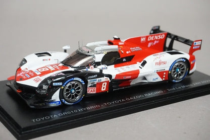 1:43 SPARK S8726 Toyota GR010 Hybrid Gazoo Racing LM 24H 2nd 2023 #8