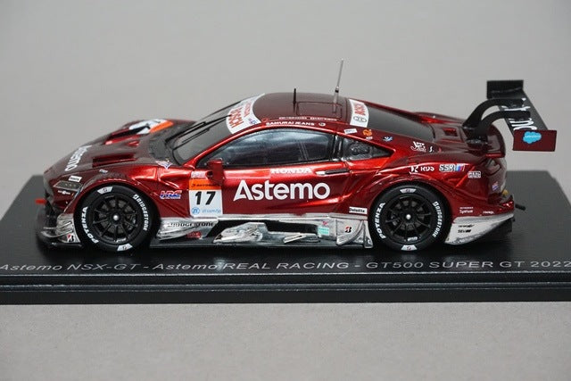 1:43 SPARK SGT026 Honda Astemo NSX-GT GT500 Super GT 2022 #17 model car