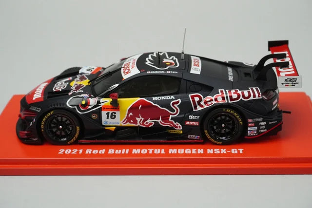 1:43 SPARK 90000-XYM-330G Honda Red Bull Motul Mugen NSX-GT 2021 #16 model car