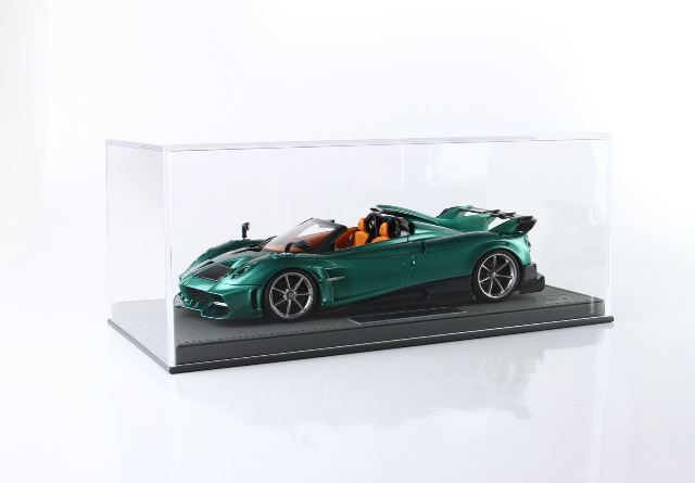 [ Pre-order ] P18250A BBR 1:18 Pagani Imola Roadster Verde Rio *Clear case included