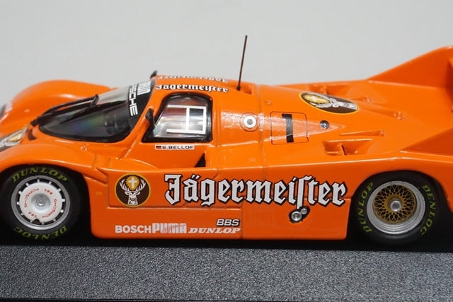 1:43 MINICHAMPS 430846691 Porsche 956K DRM Norisring Jagermeister 1984 #1