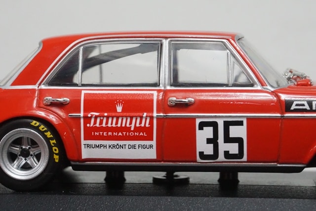 1:43 MINICHAMPS 400713435 Mercedes-Benz 300SEL 6.8 AMG Hockenheim 1971 #35