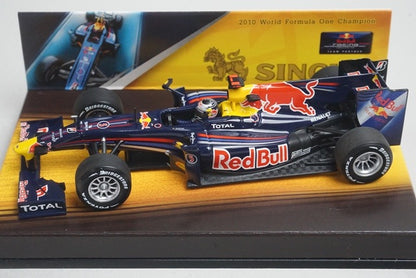 1:43 MINICHAMPS 403100275 SINGHA Red Bull Racing Show Car 2010 #5 S.Vettel model car