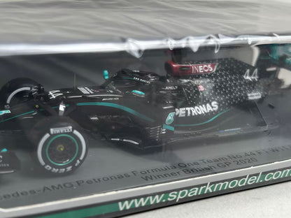 1:43 SPARK S7660 Mercedes-AMG PETRONAS F1 Team W12 E Performance Bahrain GP 2021 #44