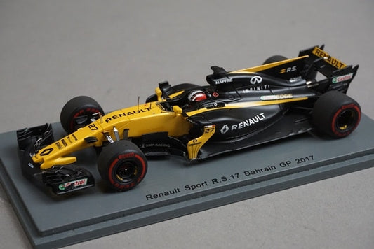 1:43 SPARK S5035 Renault Sport R.S.17 Bahrain GP 2017 #27 Nico Hulkenberg model car
