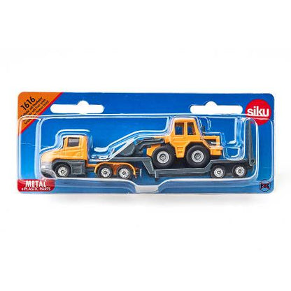 SK1616 SIKU Wheel Loader Transport Trailer