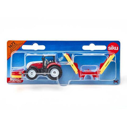SK1672 SIKU Steyr Tractor with Pottinger Harvester