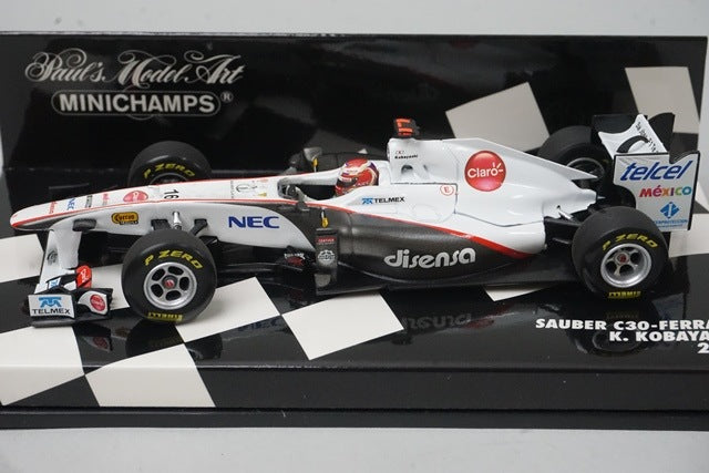 1:43 MINICHAMPS 410110016 Sauber C30 Ferrari 2011 #16 Kamui Kobayashi