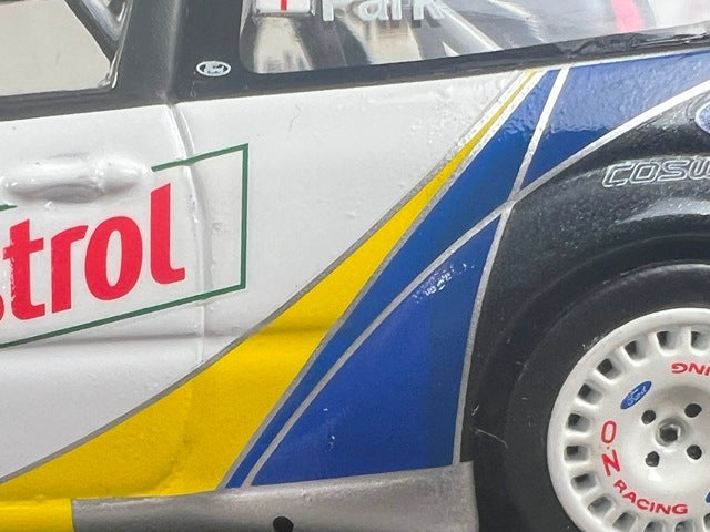 1:43 MINICHAMPS 400038374 Ford Focus RS WRC Acropolis Rally 2003 #4 M. Martin M. Park model car