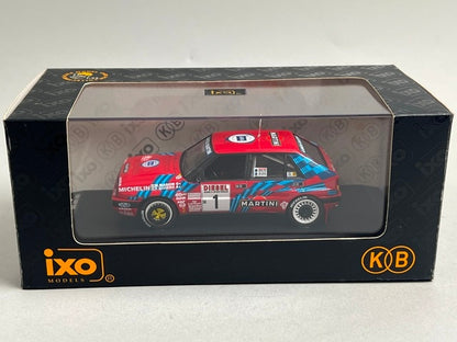 1:43 ixo LCJ010 Lancia Delta HF Integrale 16V Sanremo Rally 1989 #1 M. Biasion model car