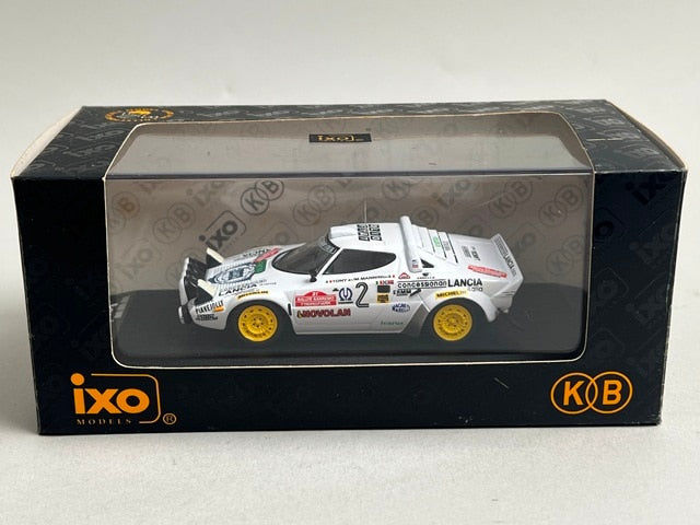 1:43 ixo LCJ011 Lancia Stratos Sanremo Rally 1979 #2 T. Fassina model car