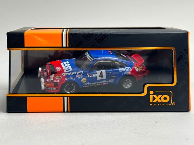 1:43 ixo RAC398B Porsche 911 SC Monte Carlo Rally 1982 #4 G. Frequen J-F. Faucille model car