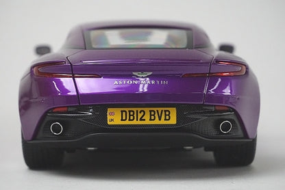 8241221P Xiao Guang MODEL 1:18 Aston Martin DB12 2024 Purple *Interchangeable wheels included