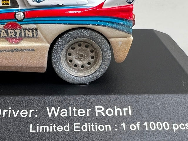 1:43 ixo LCJ009 Lancia 037 Rally Evo Monte Carlo Rally 1983 #1 W. Roll model car