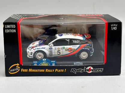 1:43 VITESSE SKW019 Ford Focus WRC ACROPOLIS Rally 2000 #5 C. McRae N. Grist model car