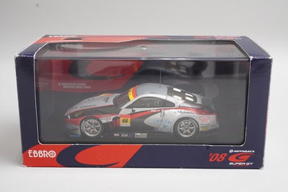 1:43 EBBRO 44117 Nissan Mora Leopalace Z Super GT300 2008 #46 model car