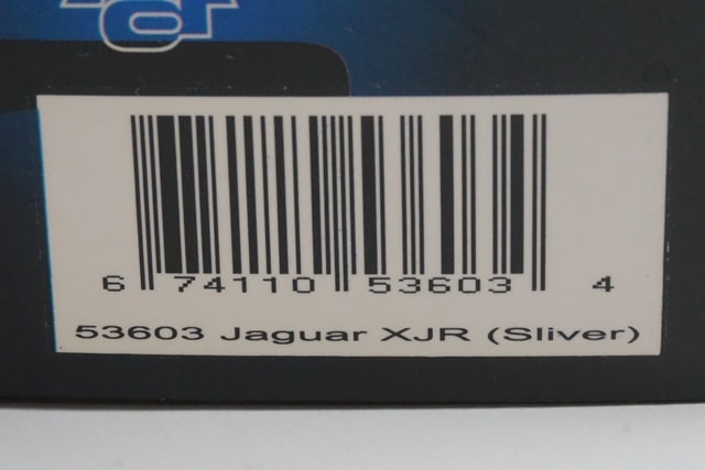 1:43 AUTOart 53603 Jaguar XJR Silver model car