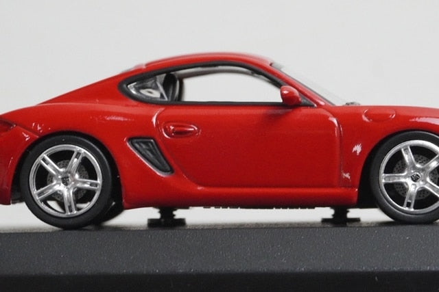 1:64 MINICHAMPS 640065620 Porsche Cayman Red model car