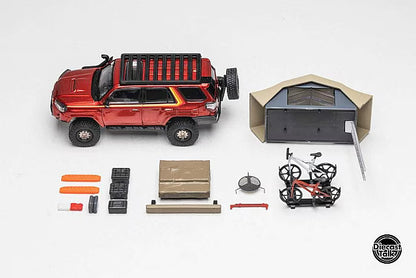 DTGSPC11 GCD Gaincorp Products 1:64 Toyota 4Runner 40th Anniversary Overland DiecastTalk Custom Edition