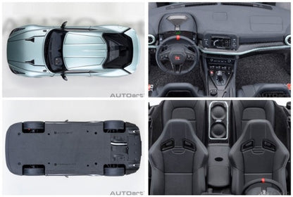 77512 AUTOart 1:18 Nissan GT-R50 by ITALDESIGN Metallic Green Black model car