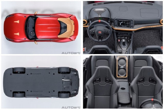 77514 AUTOart 77514 1:18 Nissan GT-R50 by ITALDESIGN Metallic Red Gold model car