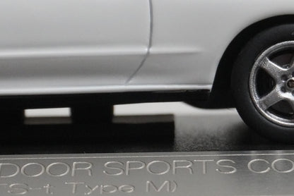 1:43 Hi-Story HS022 Nissan Skyline Sports Coupe GTS-t Type M 1989 Crystal White model car