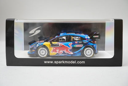 1:43 SPARK S6715 Ford Puma M-Sport World Rally Team Monte Carlo Rally 2023 #7 P-L.Roubaix / N.Gillesoul model car
