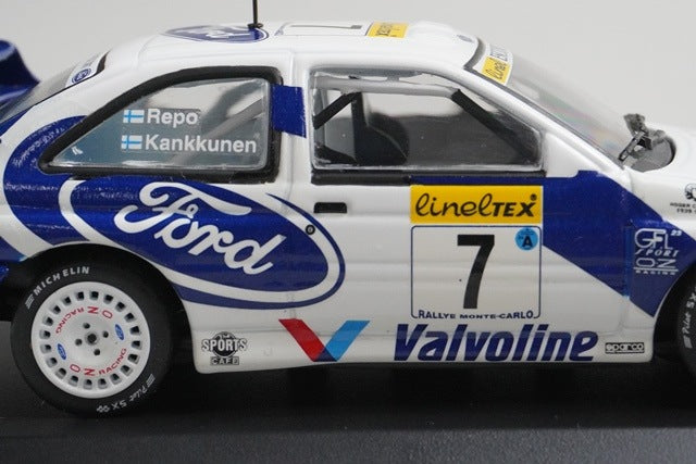 1:43 MINICHAMPS 430988707 Ford Escort WRC Monte Carlo Rally 1998 #7 model car