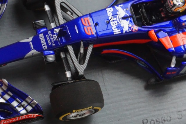 1:43 Spark S5038 Scuderia Toro Rosso STR12 #55 Australian GP 2017 model car