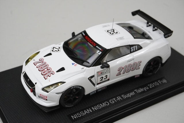 1:43 EBBRO 44417 Nissan NISMO GT-R Super Taikyu 2010 Fuji #23 model car