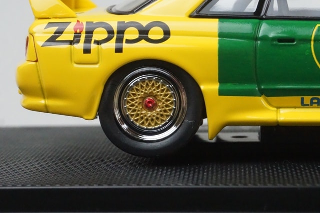 1:43 EBBRO 44156 Nissan BP Trampio Skyline Gr.A 1993 #11 Yellow model car