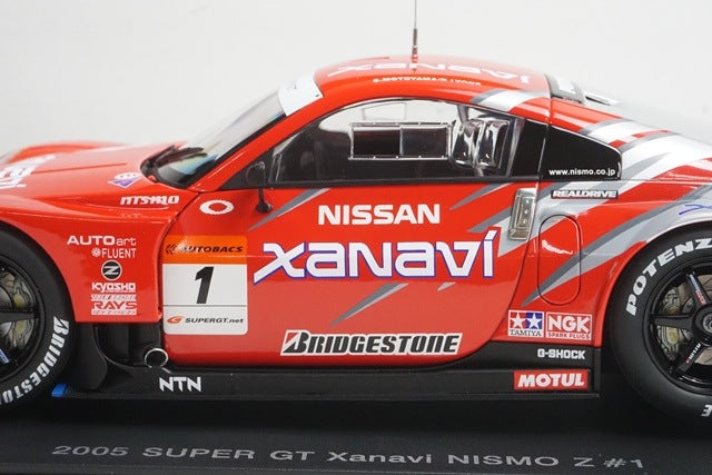 1:18 AUTOart 80377 80576 Nissan Fairlady Z Xanavi Nismo Super GT 2005 #1