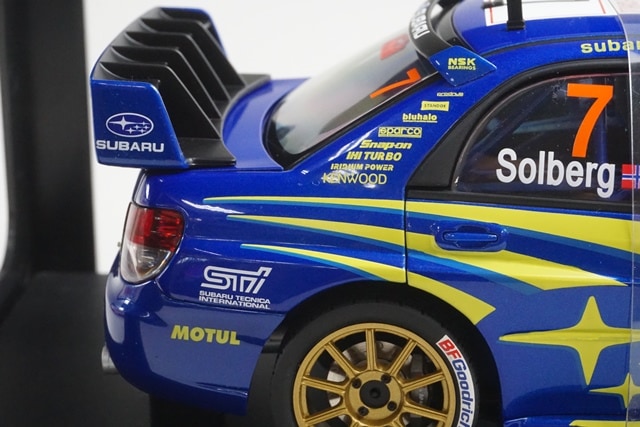1:18 AUTOart 80790 Subaru Impreza WRC Monte Carlo Rally 2007 #7 P. Solberg