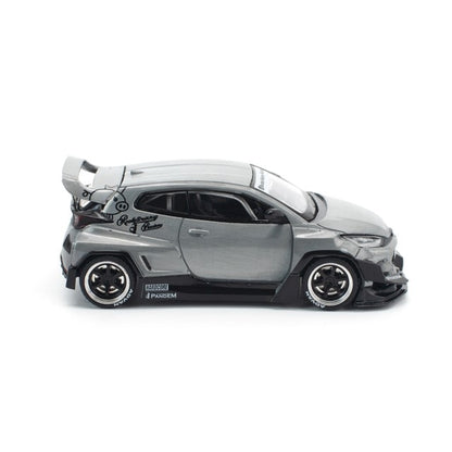 [ Pre-order ] PR640329 POP RACE 1:64 PANDEM GR YARIS RAW METAL Pandem GR Yaris RAW Finish