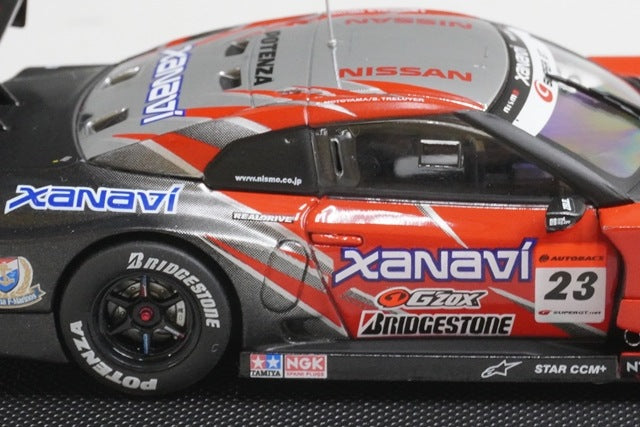 1:43 EBBRO Motoyama Custom Nissan Xanavi Nismo GT-R Super GT 2008 #23