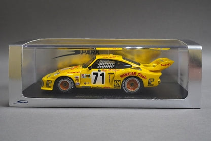 1:43 SPARK S2016 Porsche 935 Le Mans 1979 #71 model car
