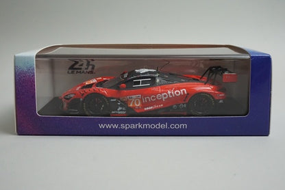 1:43 SPARK S9152 McLaren 720S GT3 Evo Inception Racing Le Mans 24H 2024 #70