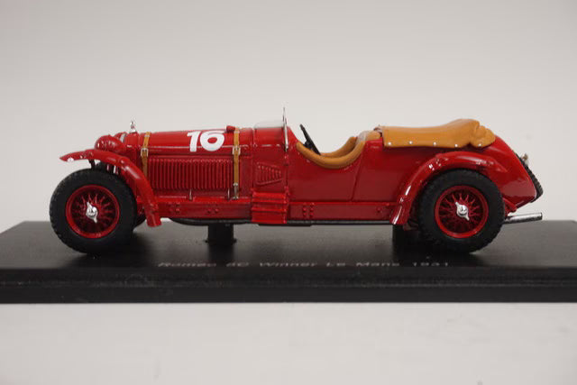 1:43 SPARK 43LM31 Alfa Romeo 8C Le Mans 1931 #16
