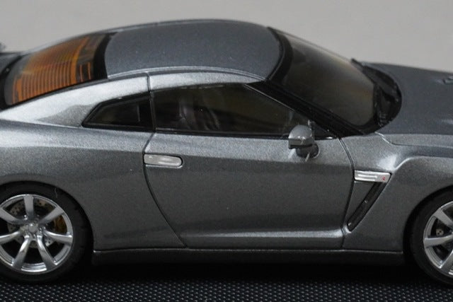 1:43 EBBRO 44038 Nissan GT-R 2007 Dark Metal Grey model car