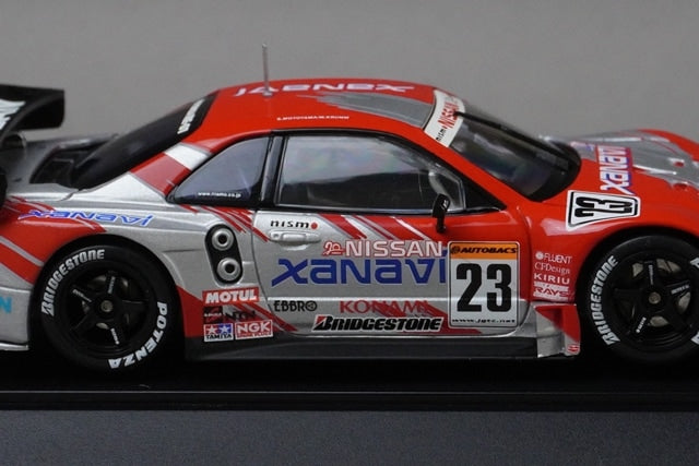 1:43 EBBRO Dealer Custom Nissan Xanavi Nismo GT-R JGTC 2003 #23 model car