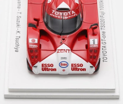 [ Pre-order ] ROMU065 Spark 1:43 Scale Toyota GT-one TS020 Fuji 1000km 1999 No.1 40th Anniversary Model