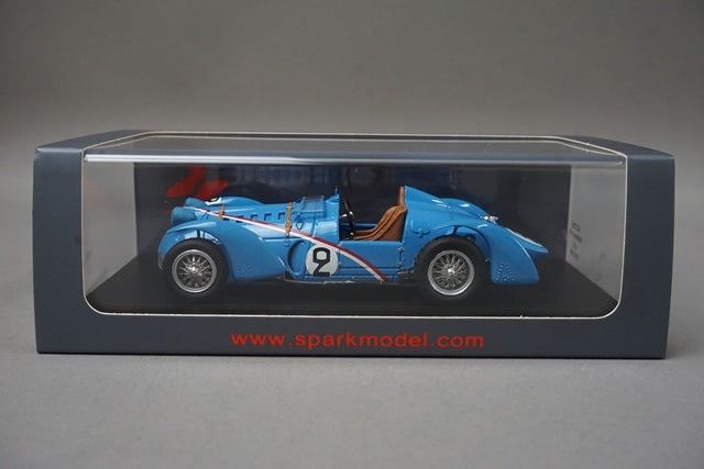 1:43 SPARK S2726 Delahaye 145 Le Mans 1938 #2 model car