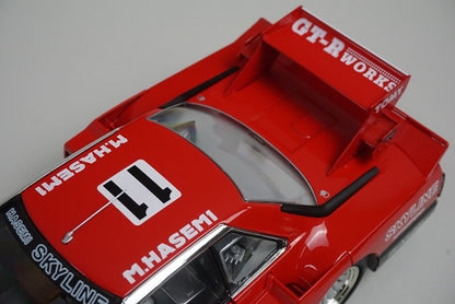 1:24 Tomytec 21295 Tomica Ebro Custom Nissan Skyline RS Super Silhouette #11 Hasemi Motorsports