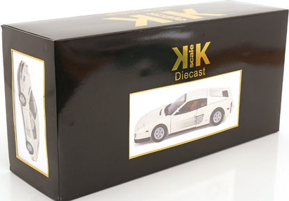 [ Pre-order ] KKDC120203 KK scale 1:12 Ferrari Testarossa Monospeccio US-Version 1984 White