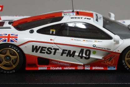 1:43 HPI 8261 Mirage McLaren F1 GTR Le Mans 1995 #49 model car