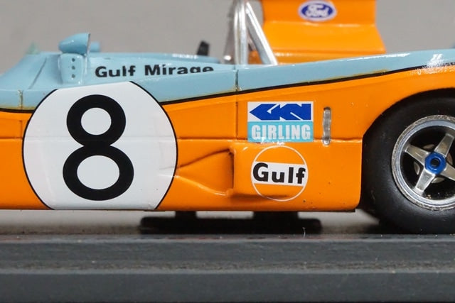 1:43 Spark STME09 Gulf Mirage M6 Le Mans 1973 #8 model car