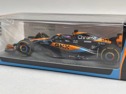 1:43 Spark S8574 McLaren MCL60 Australian GP 8th 2023 #81 model car