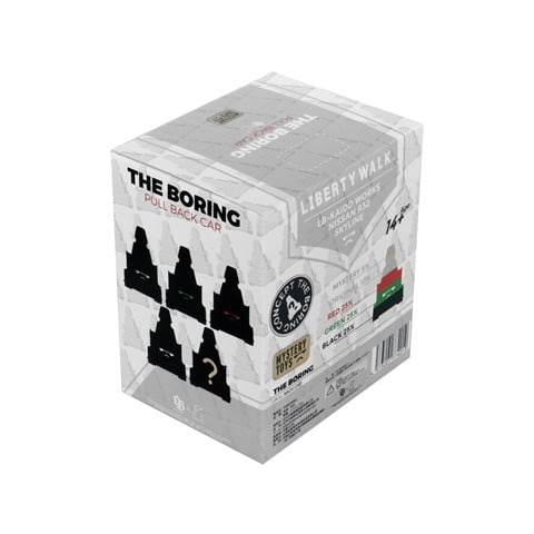 MC252-32 LB × TBC LB-SUPER SILHOUETTE R32 SKYLINE Traffic Cones Pull Back Car model car